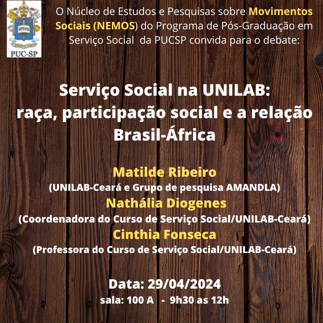 Debate - Serviço Social na UNILAB